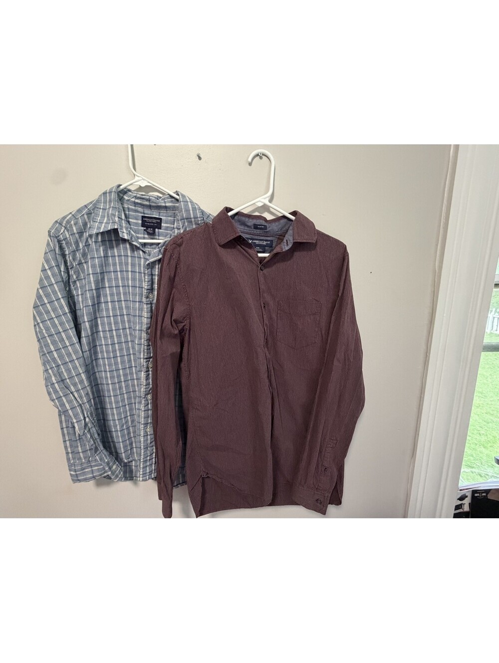 Lot of 2 American Eagle Men's Medium Button Up
